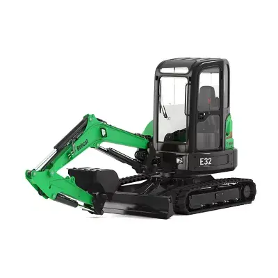 7,500 lb Mini Excavator with Cab & 24" Bucket