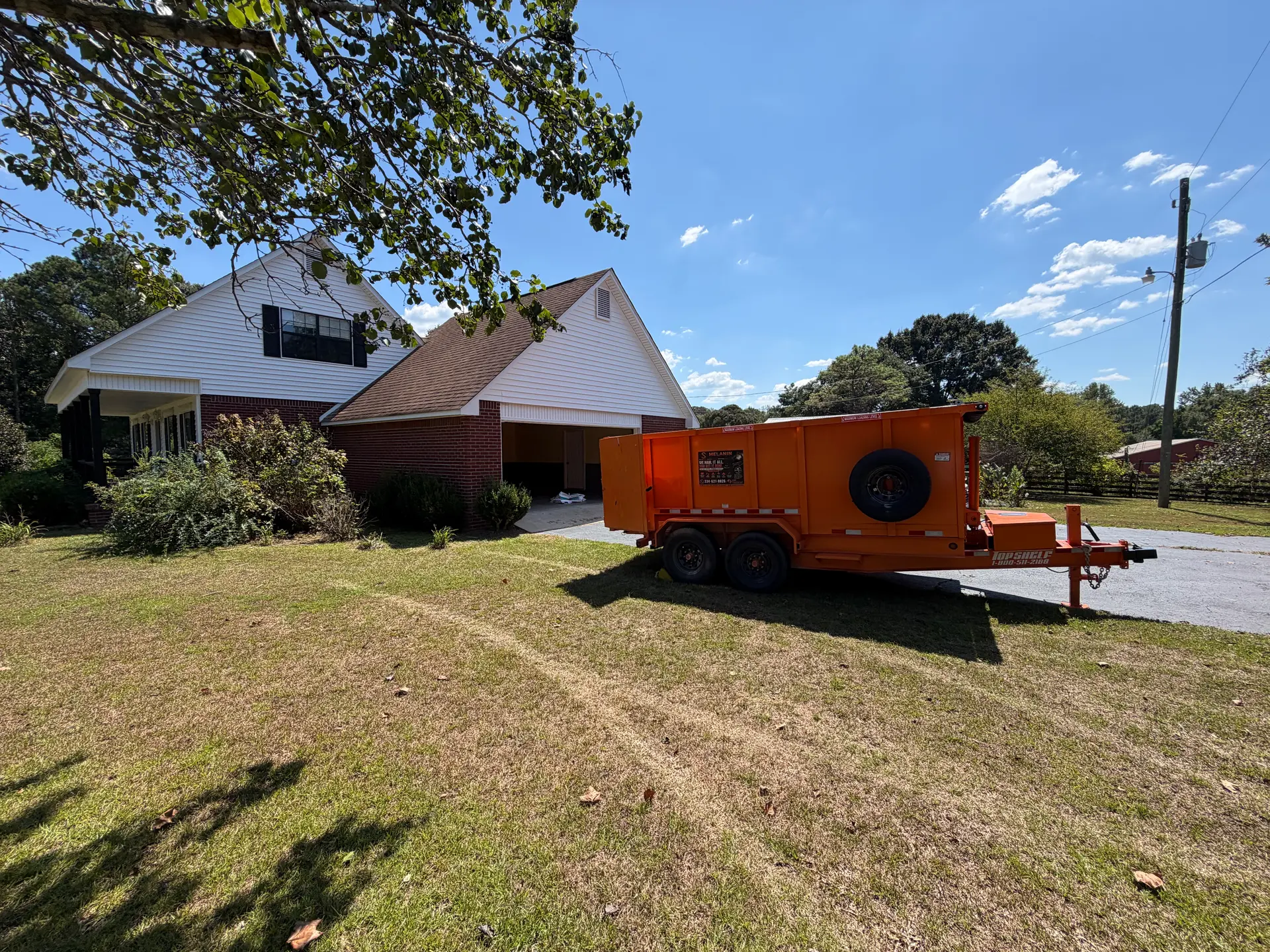 SiteTub Tub delivered to a residential property in the River Region